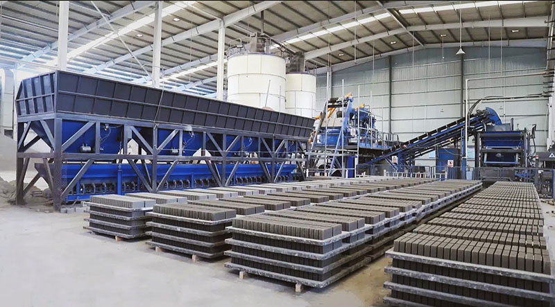 三联砖机生产线 三联砖机生产线