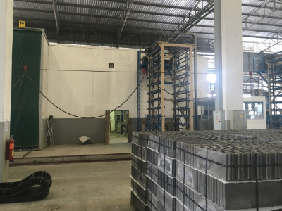 泰国QFT12-15全自动制砖生产线