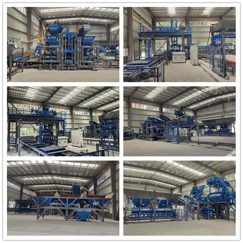 三联机械全自动砖机生产线