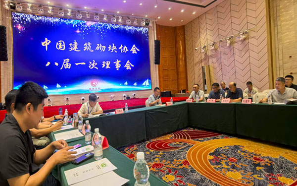 聚焦行业核心议题：三联机械出席中国建筑砌块协会换届选举暨信息交流会