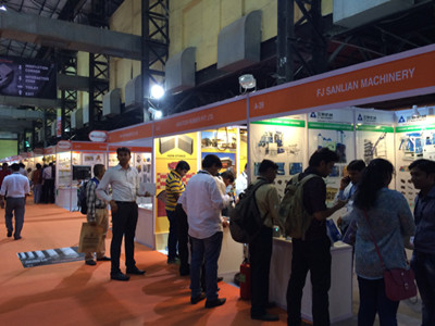 三联机械亮相印度孟买国际混凝土技术设备展