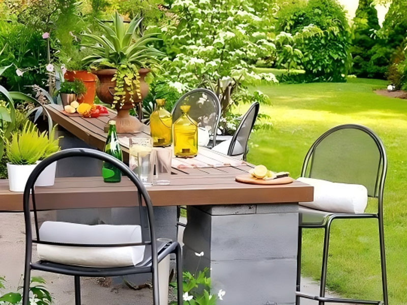 小院氛围感担当！空心砖围炉，实用与颜值双在线