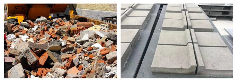 建筑垃圾不填埋！这台砖机让它变成绿色建材